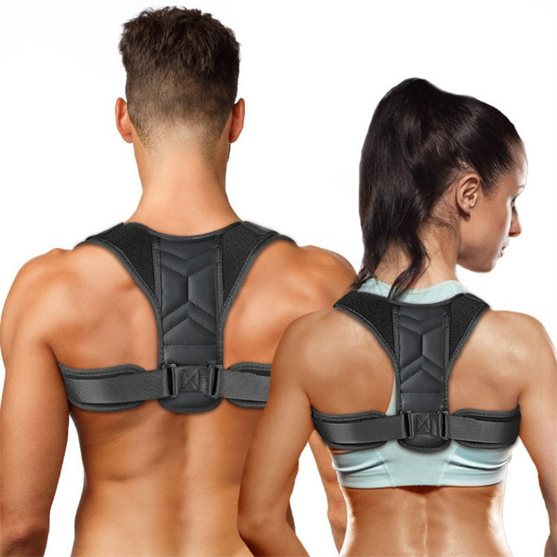 Posture Corrector Back Brace - Penyangga Postur Tubuh yang Dapat Disesuaikan,