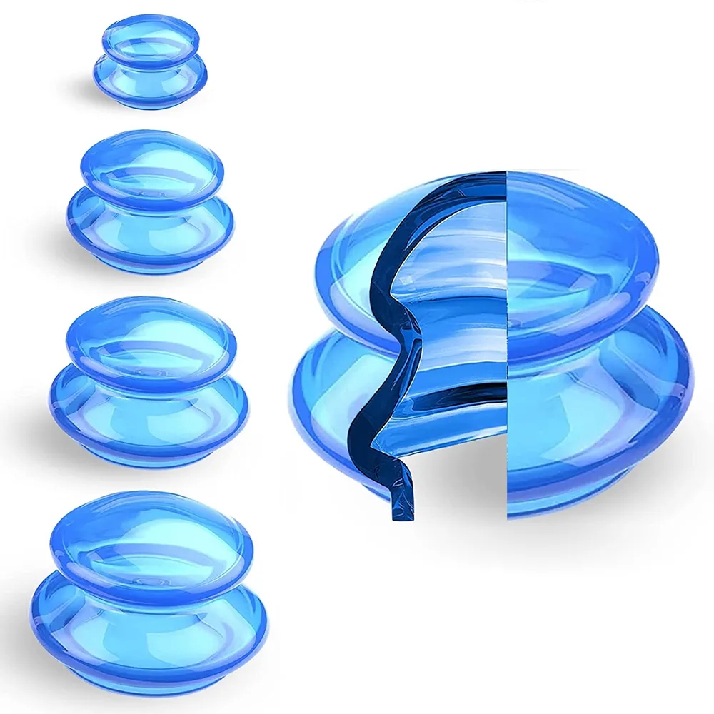 Cupping Therapy Set - Set bekam vakum silikon, cangkir pijat