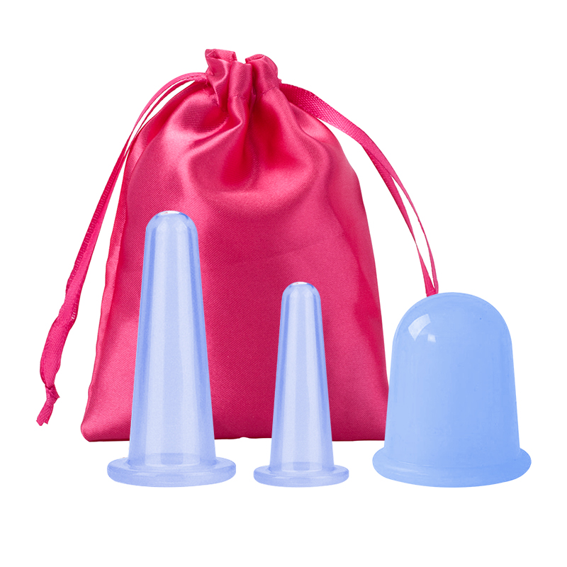 Cupping Therapy Set - Alat Pijat Vakum Silikon, Kit Pijat