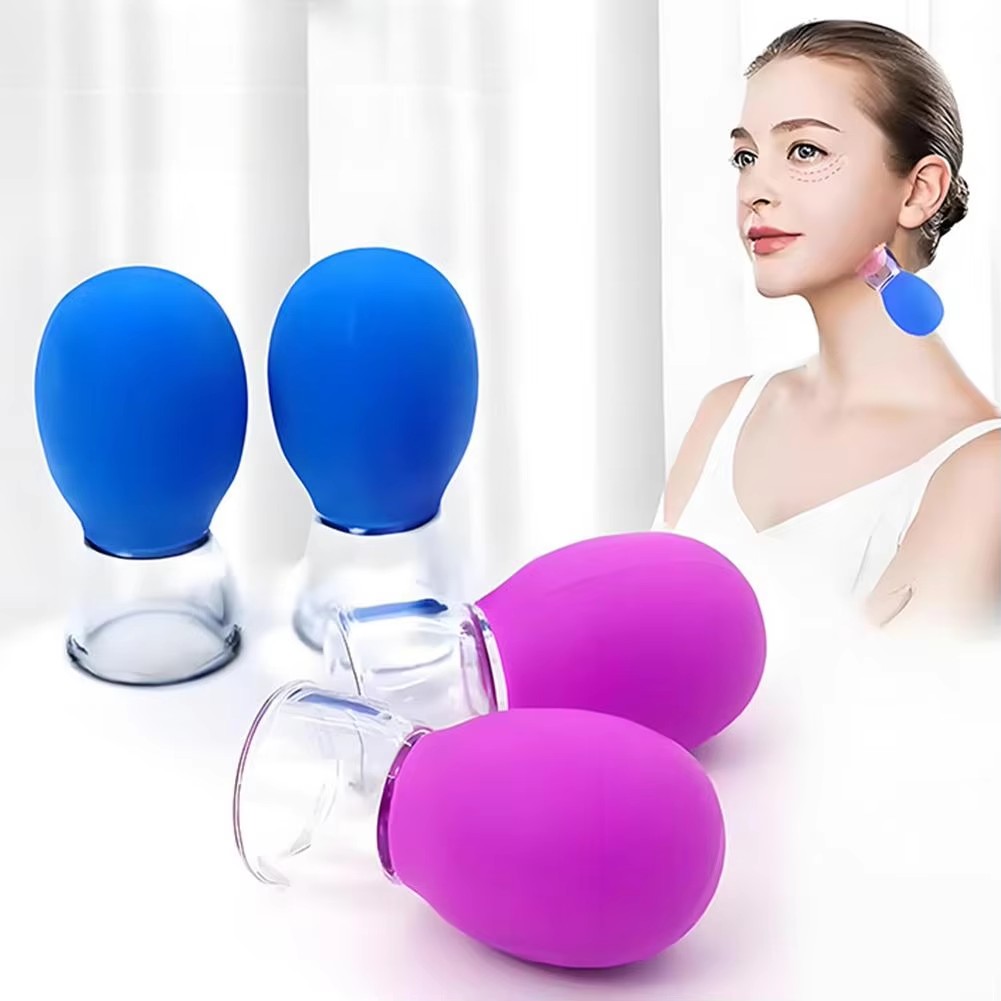 Cupping Therapy Set - 2/4 Buah Set Alat Bekam Wajah