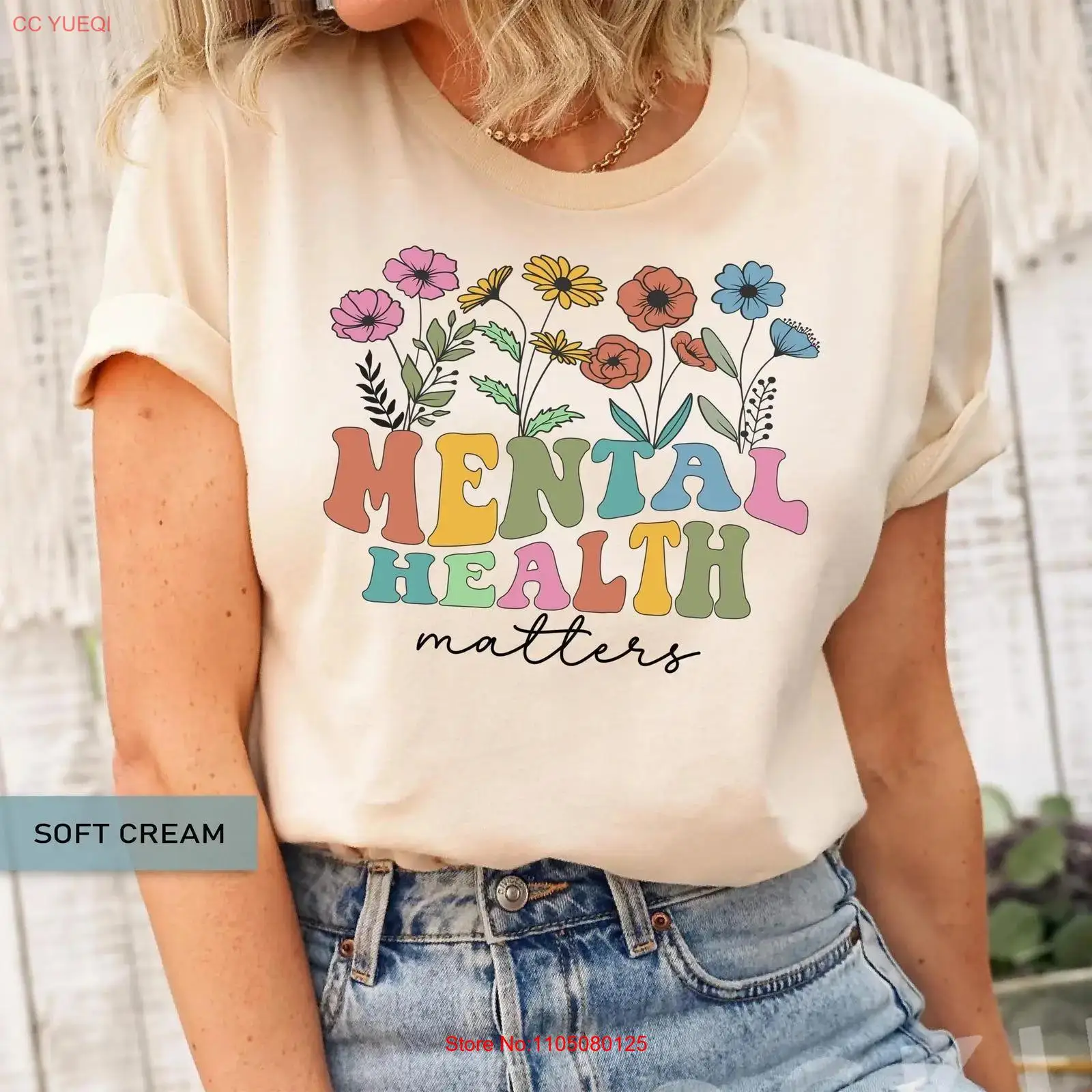 Health Wellness Mental Health - Kaos Mental Health Matters Kesadaran Kesehatan