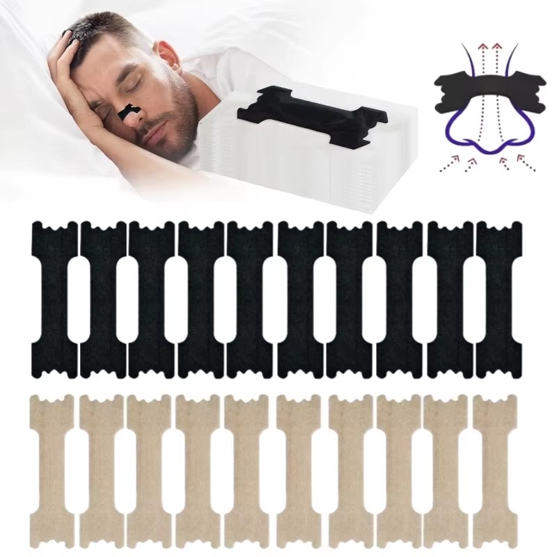Health & Wellness Unlimited - 10-100pcs Strip Anti-Dengkur Memudahkan Pernapasan Membantu