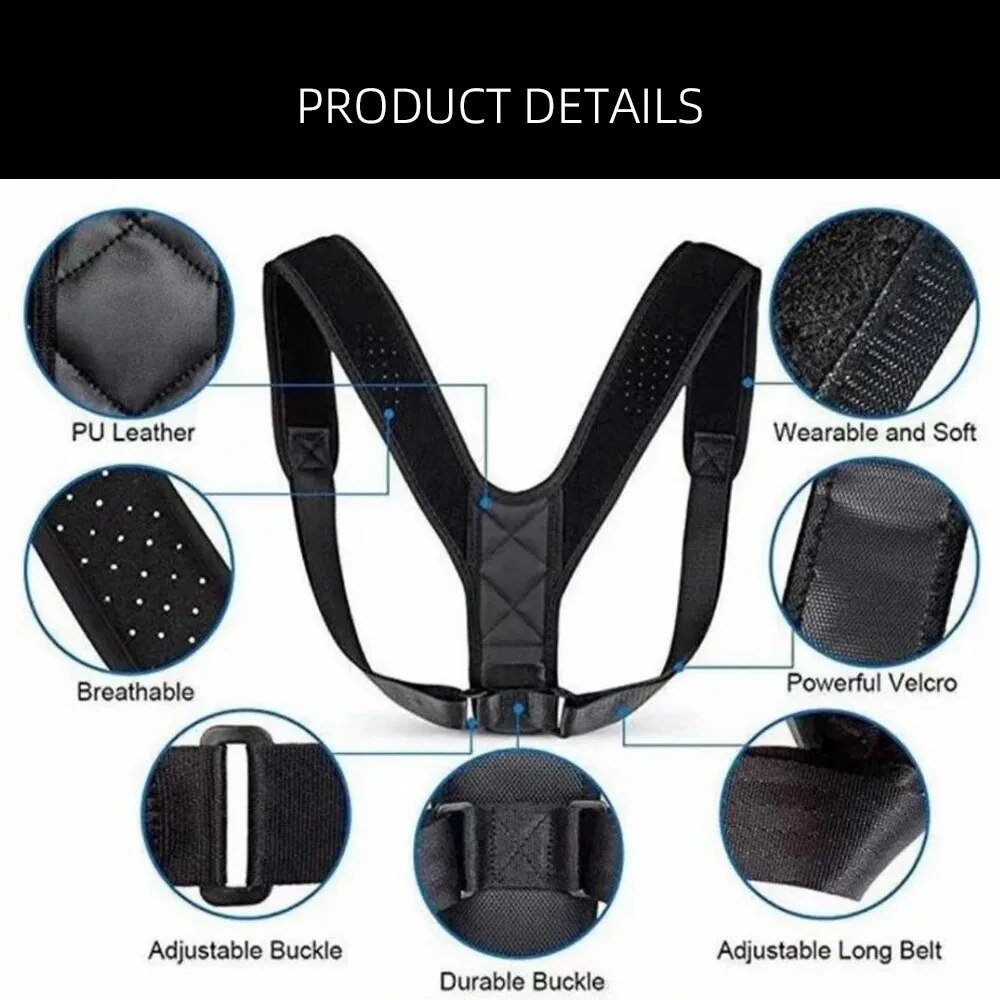 Sabuk Koreksi Postur Punggung  - Posture Corrector Back Brace ulasan dan harga