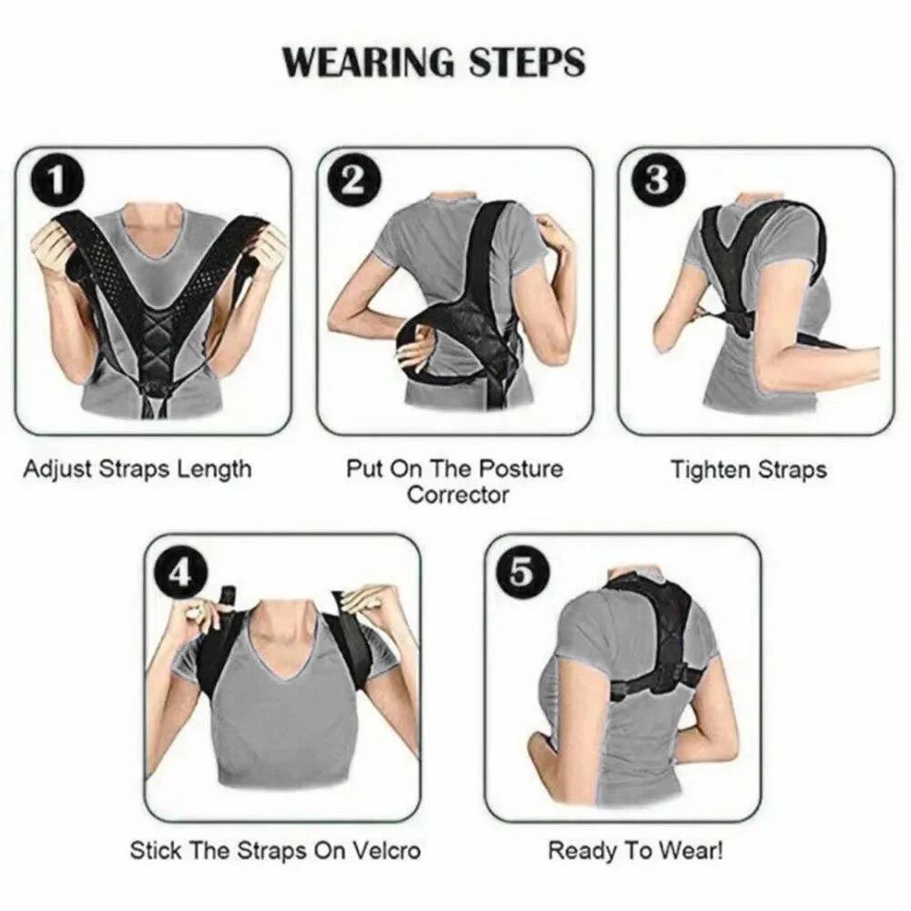 Sabuk Koreksi Postur Punggung  - Posture Corrector Back Brace ulasan dan harga