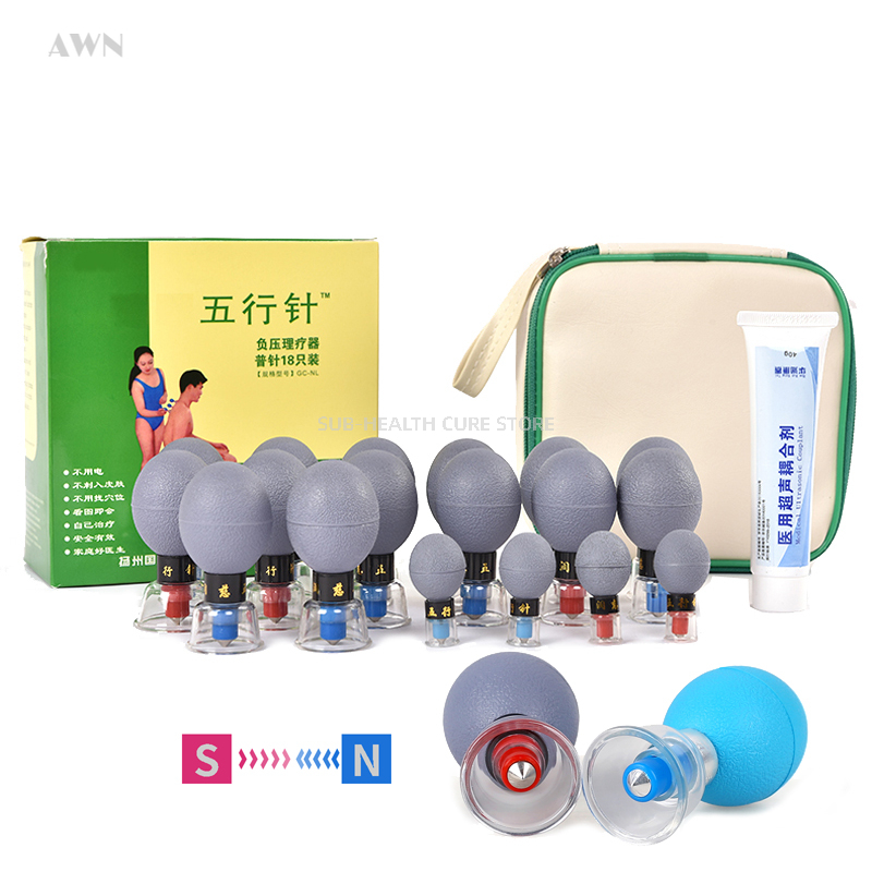 18 Set Alat Terapi Bekam Magne - Cupping Therapy Set ulasan dan harga