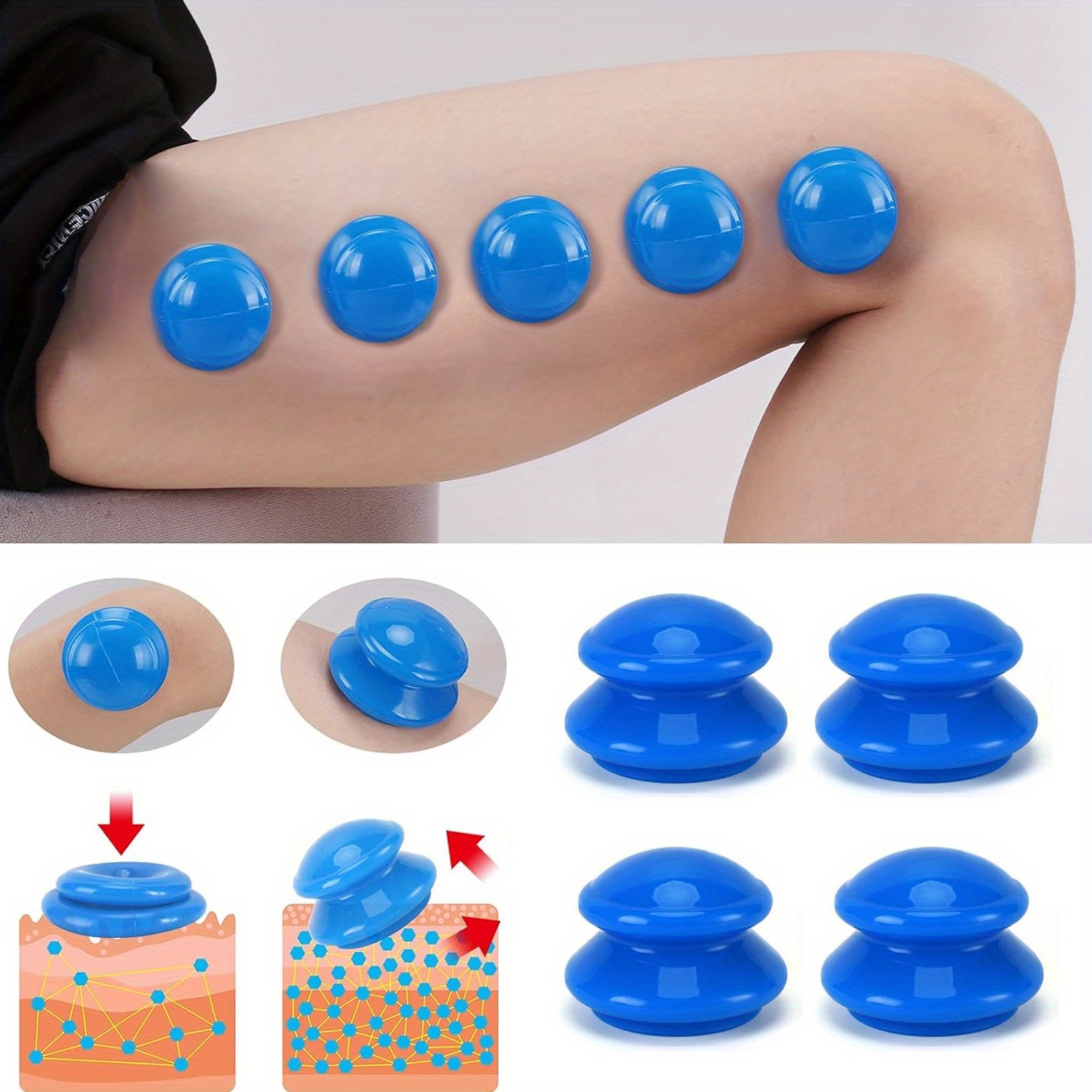 1 buah Set bekam terapi siliko - Cupping Therapy Set ulasan dan harga