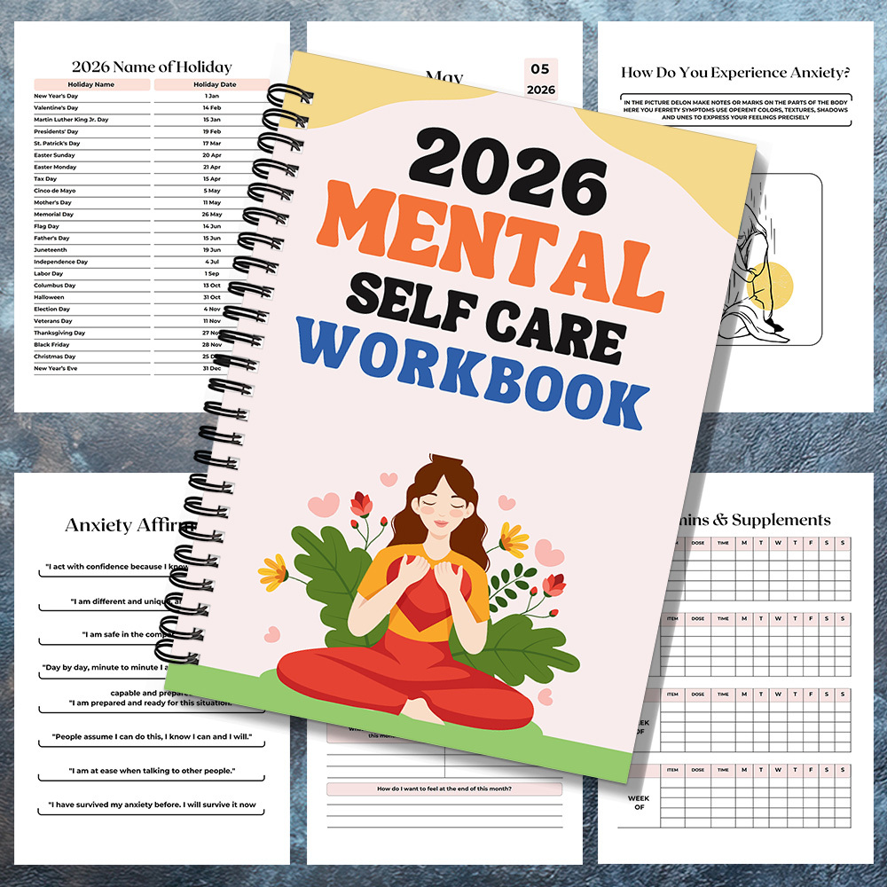 1PC 2026 Buku Kerja Perawatan  - Health Wellness Mental Health ulasan dan harga