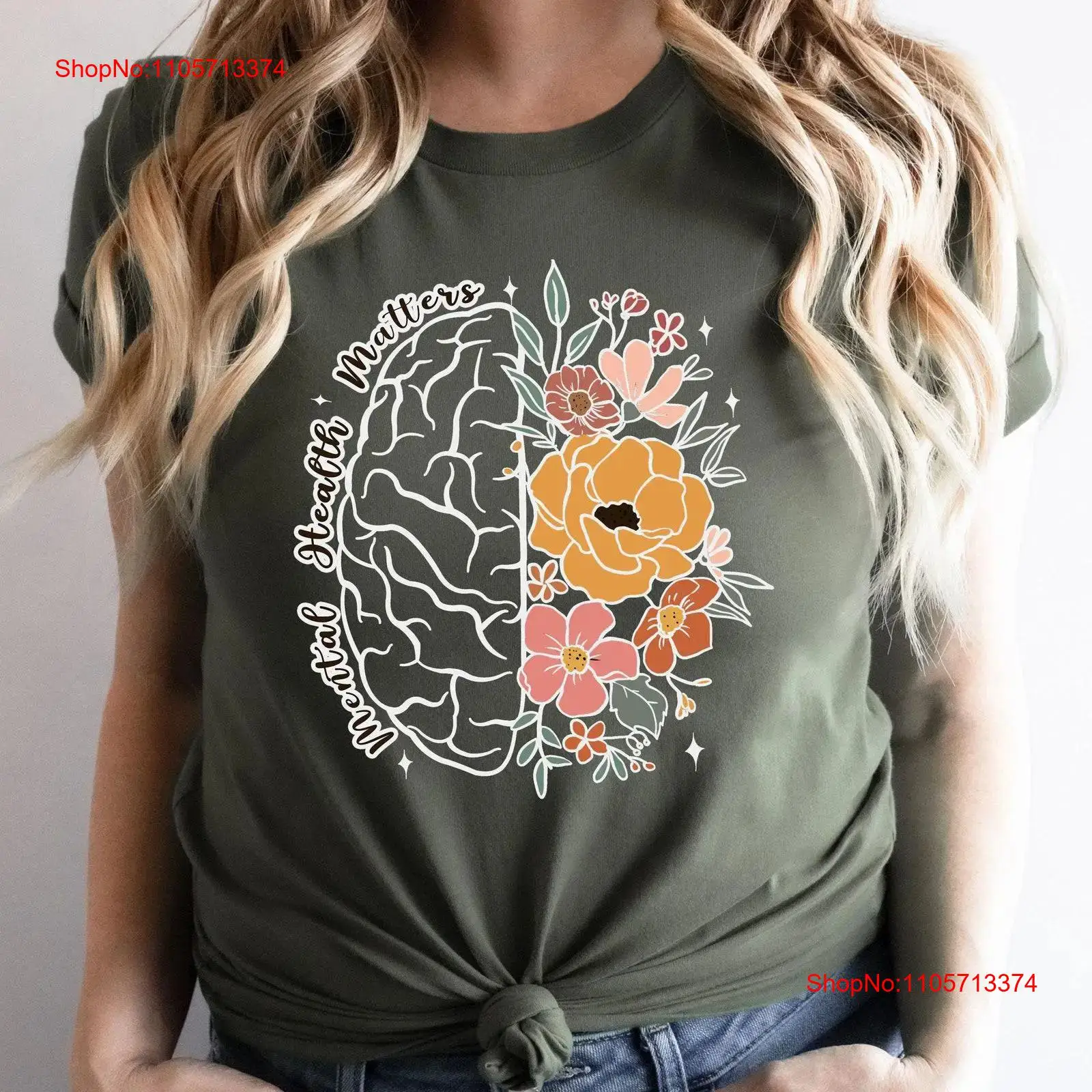 Kaos Mental Health Matters Wel - Health Wellness Mental Health ulasan dan harga