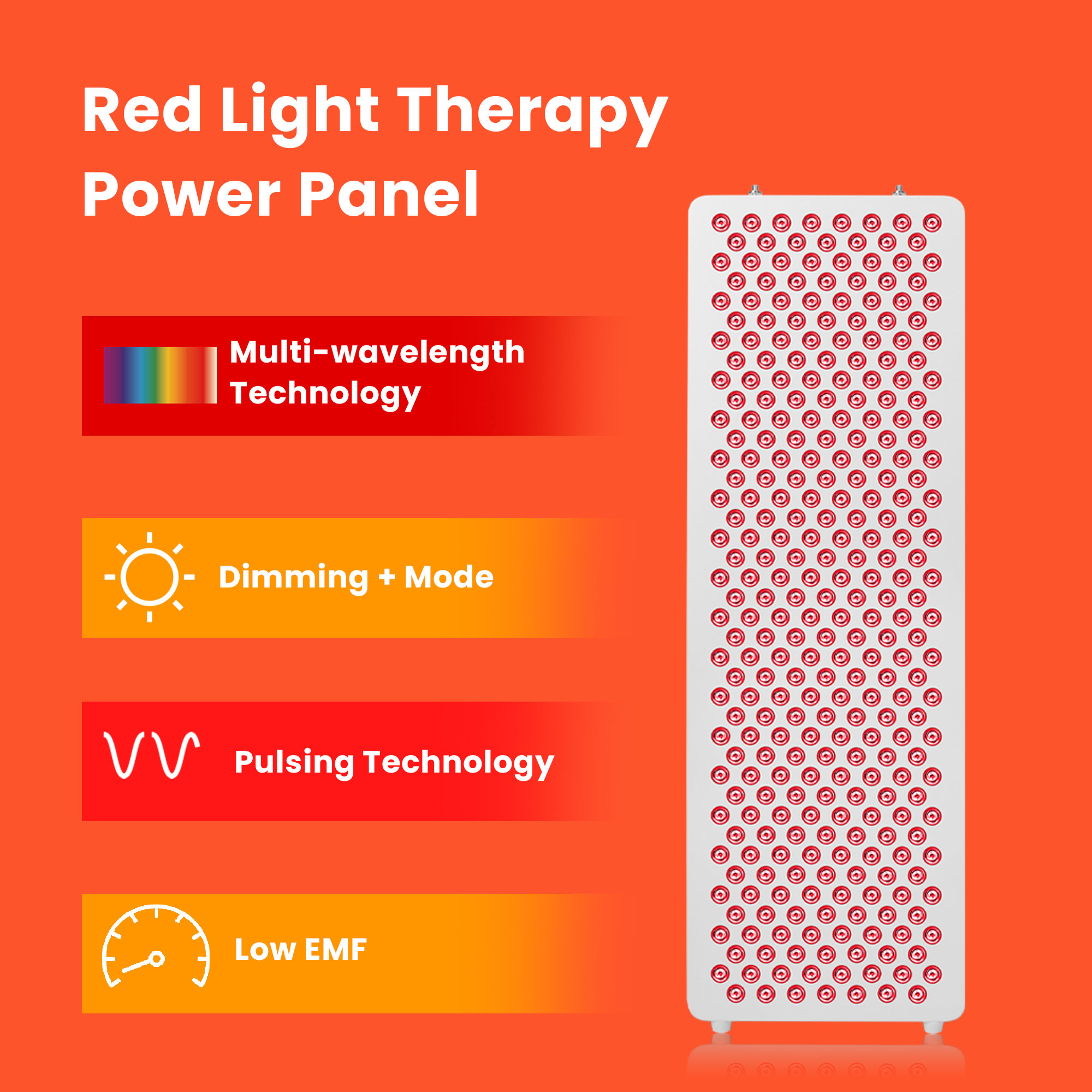IDEATHERAPY US Plug Touch Scre - Red Light Therapy Device ulasan dan harga