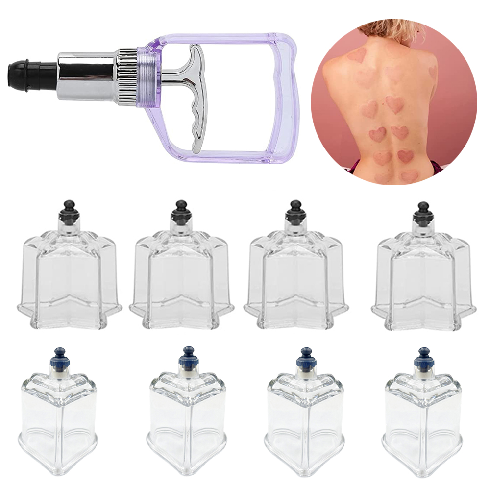 Gaya baru 4 buah Set terapi be - Cupping Therapy Set ulasan dan harga